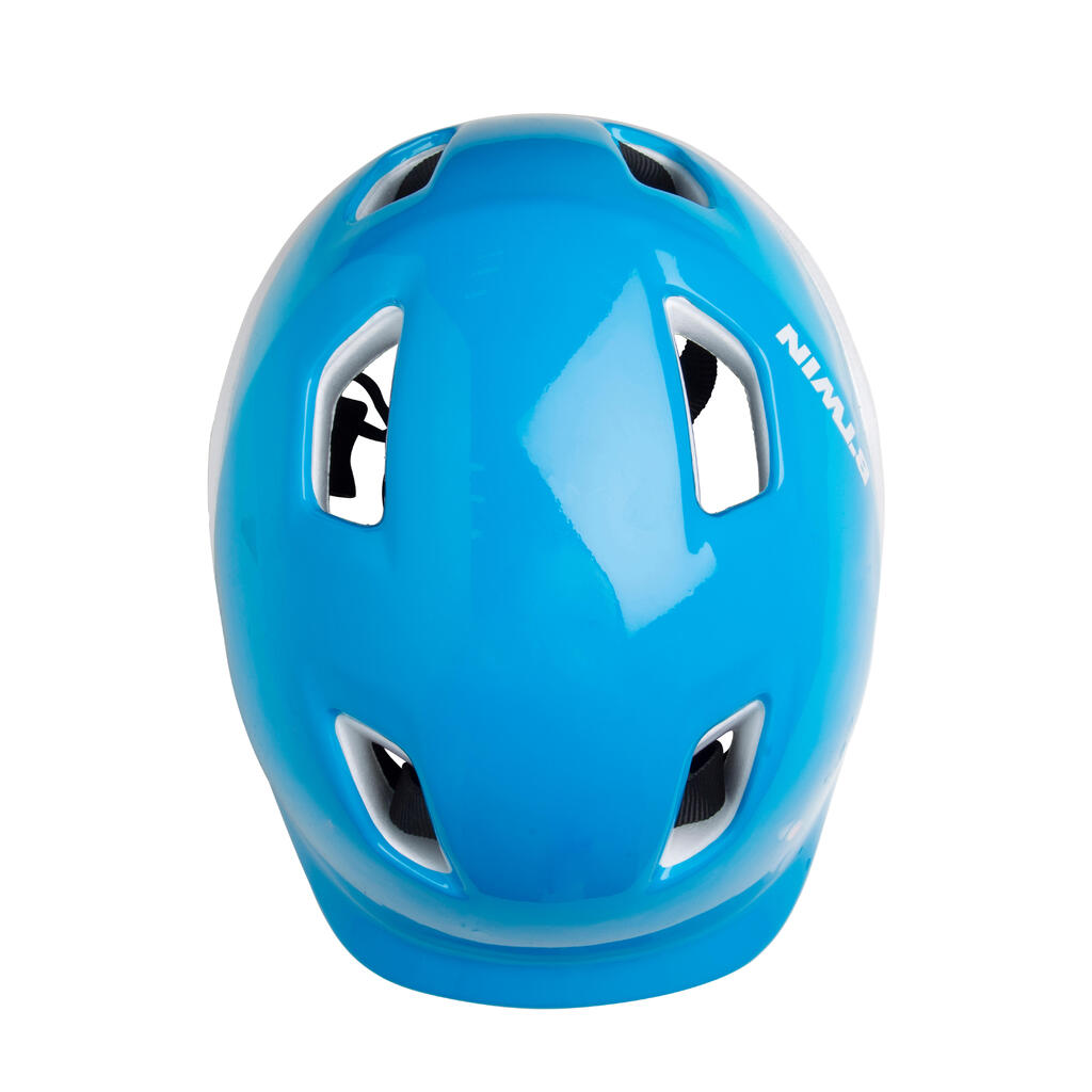 CASQUE VELO ENFANT 100 BLEU