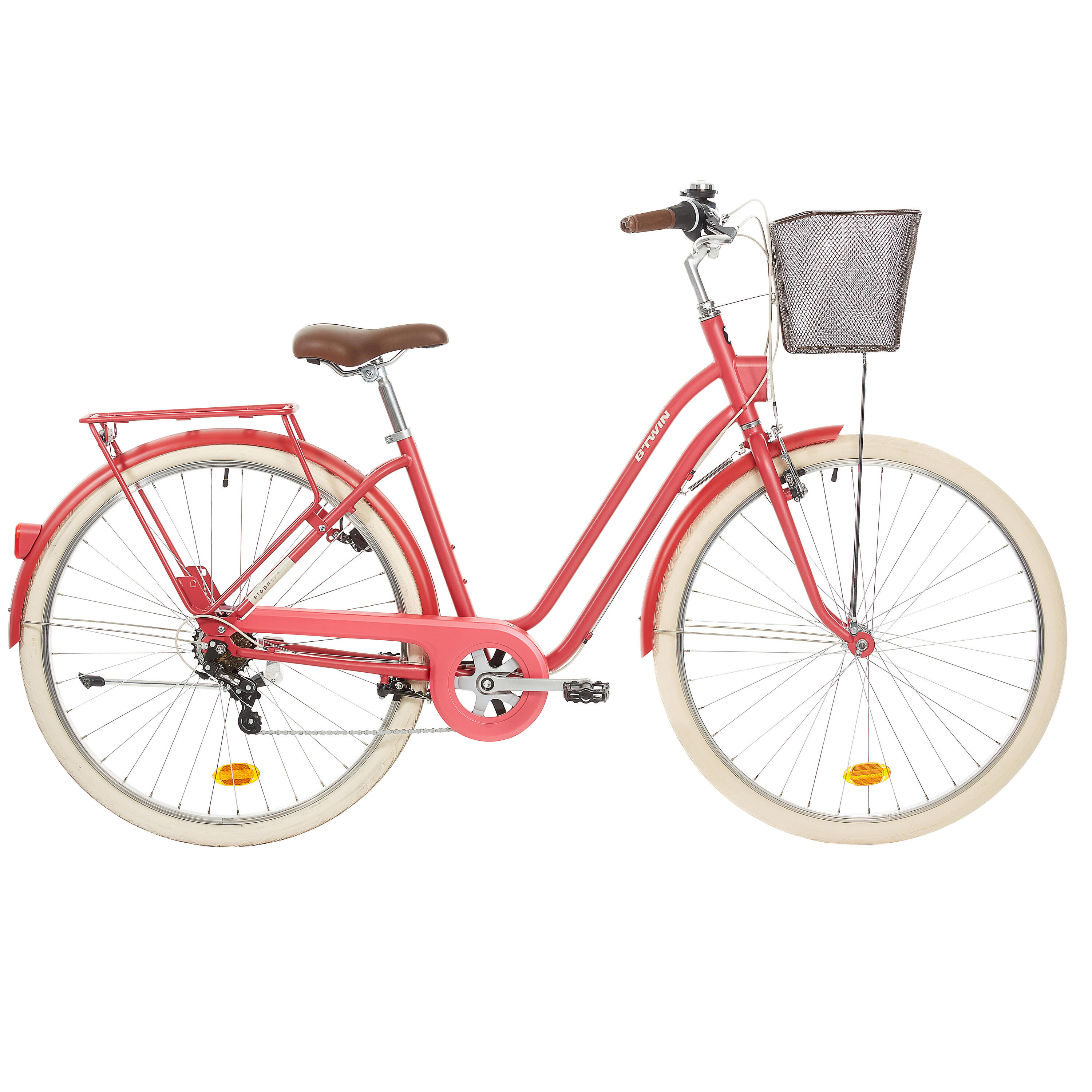 ELOPS Elops 520 Low Frame City Bike - Pink