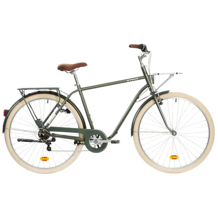 B'twin Stadsfiets Elops 520 hoog frame Decathlon.nl