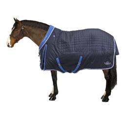 COUVERTURE EQUITATION ECURIE CHEVAL ET PONEY STABLE 400 marine