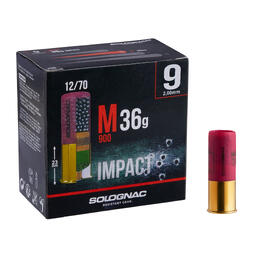 CARTOUCHE M900 36G IMPACT CALIBRE 12/70 PLOMB N°9 X25