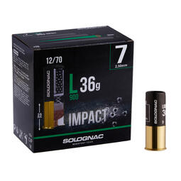 CARTOUCHE L900 36G IMPACT CALIBRE 12/70 PLOMB N°7 X25