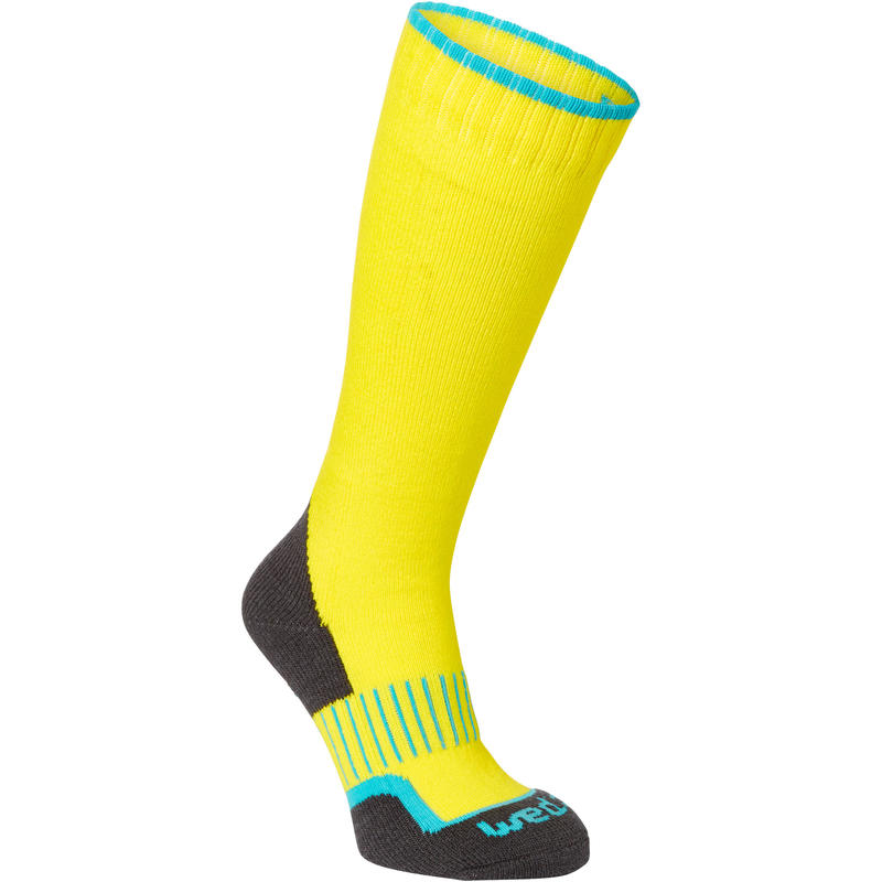 CHAUSSETTES DE SKI ENFANT 100 JAUNES CHAUSSETTES DE SKI ENFANT 100 JAUNES