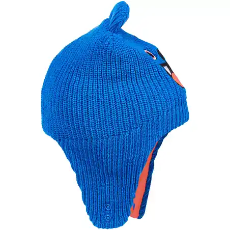 Baby Ski/Sledge Hat WARM Blue