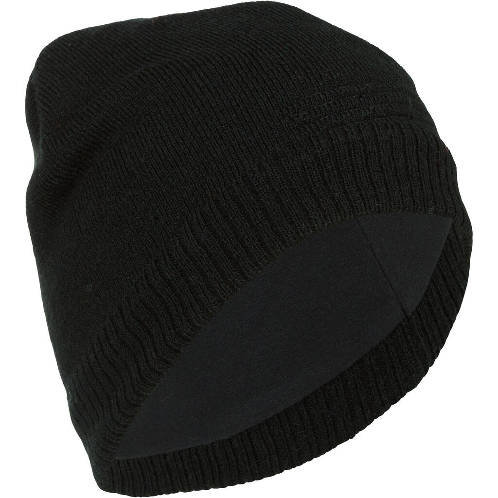 Σκούφος σκι ενηλίκων - μαύρο