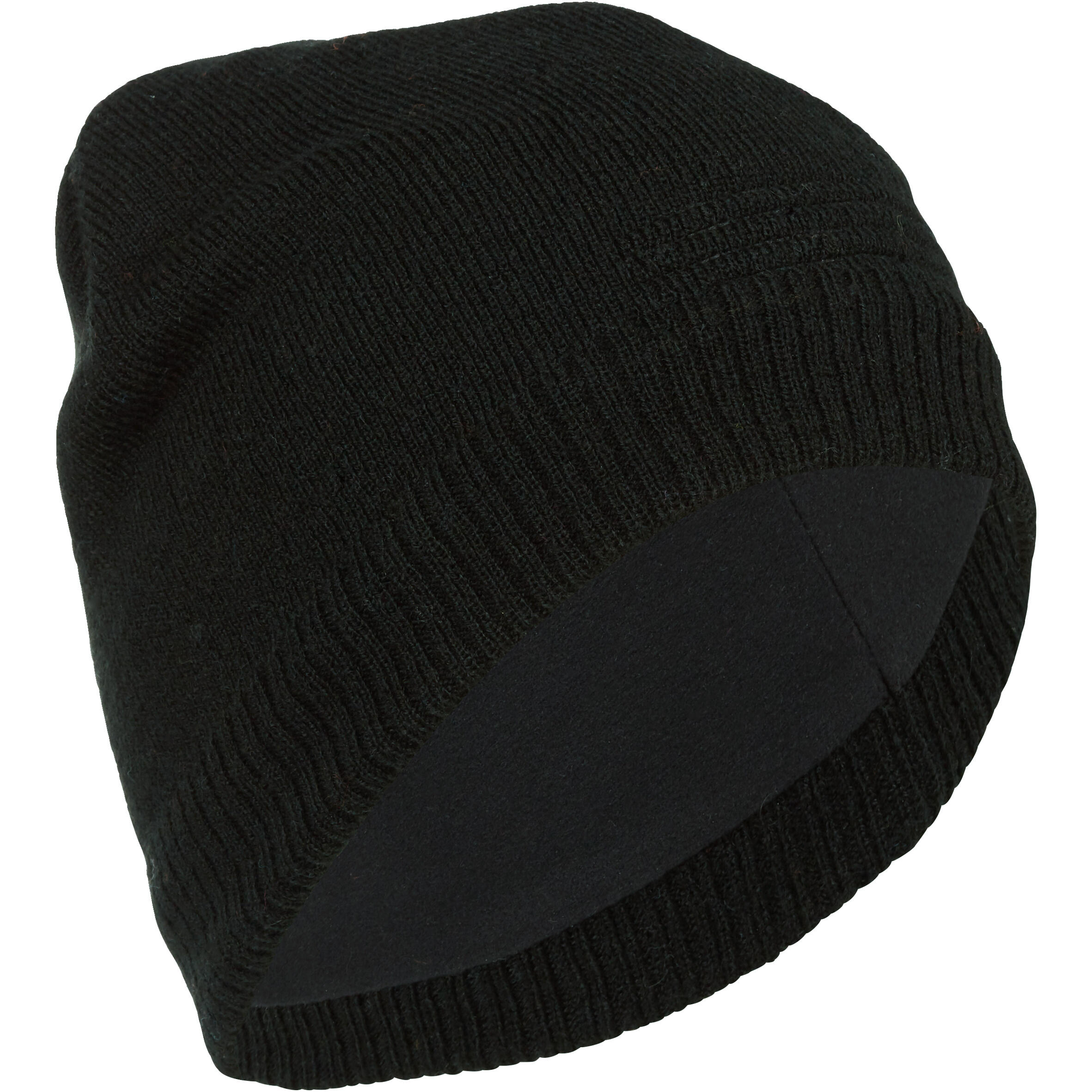 black ski hat