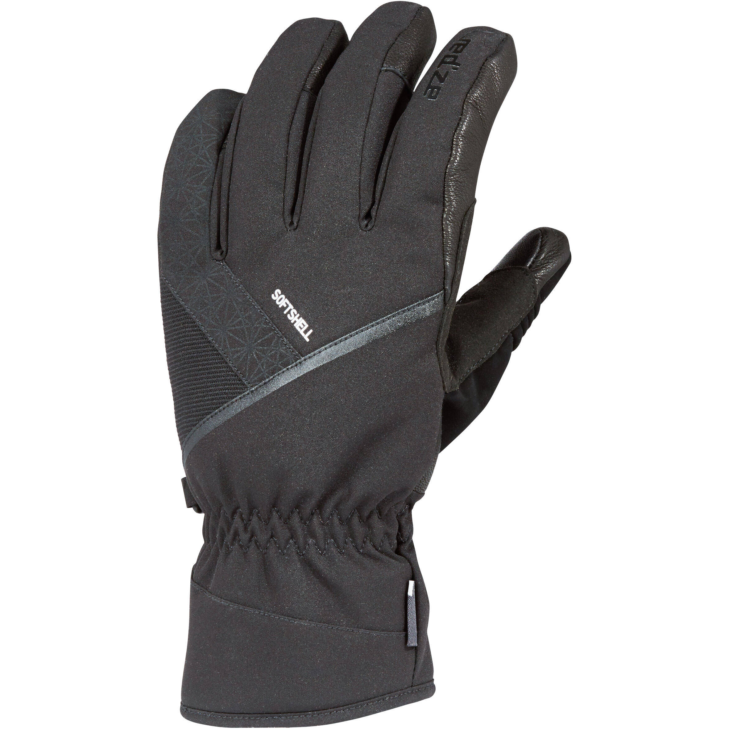 ADULT SKI GLOVES 500 - BLACK -  1