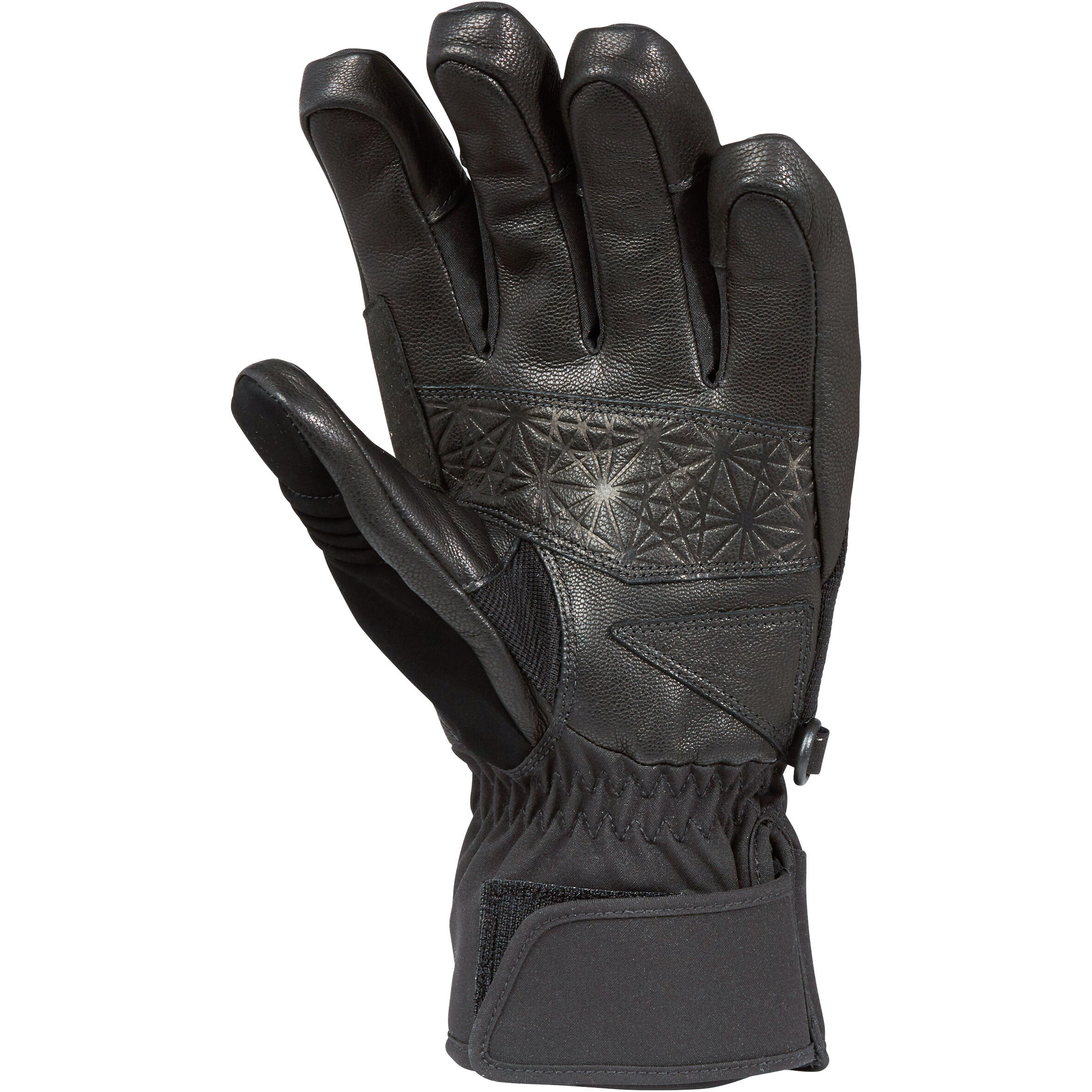 

Adult Ski Gloves 500 - Black -  By WEDZE | Decathlon