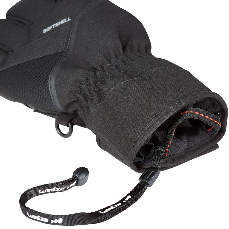 Adult Ski Gloves - Black