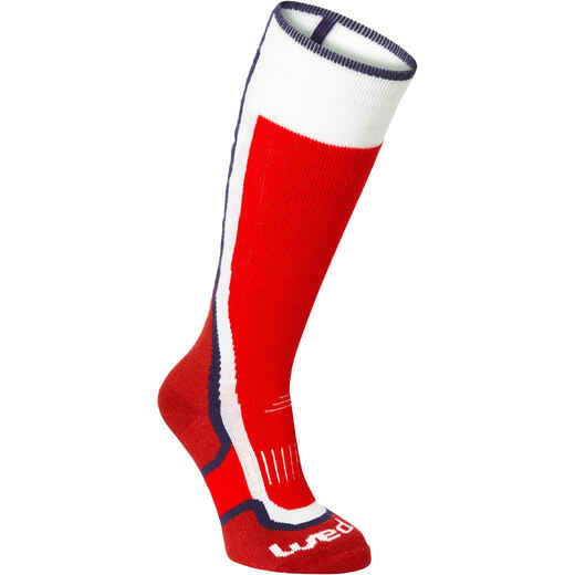 
      SKI SOCKS 300, CHILD, RED
  