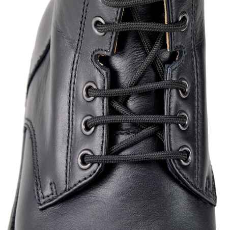 נעלי רכיבה עם שרוכים דגם Paddock 500 - שחור
