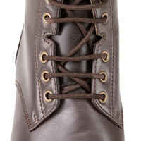 Paddock 560 Adult Horse Riding Lace-up Leather Jodhpur Boots - Brown