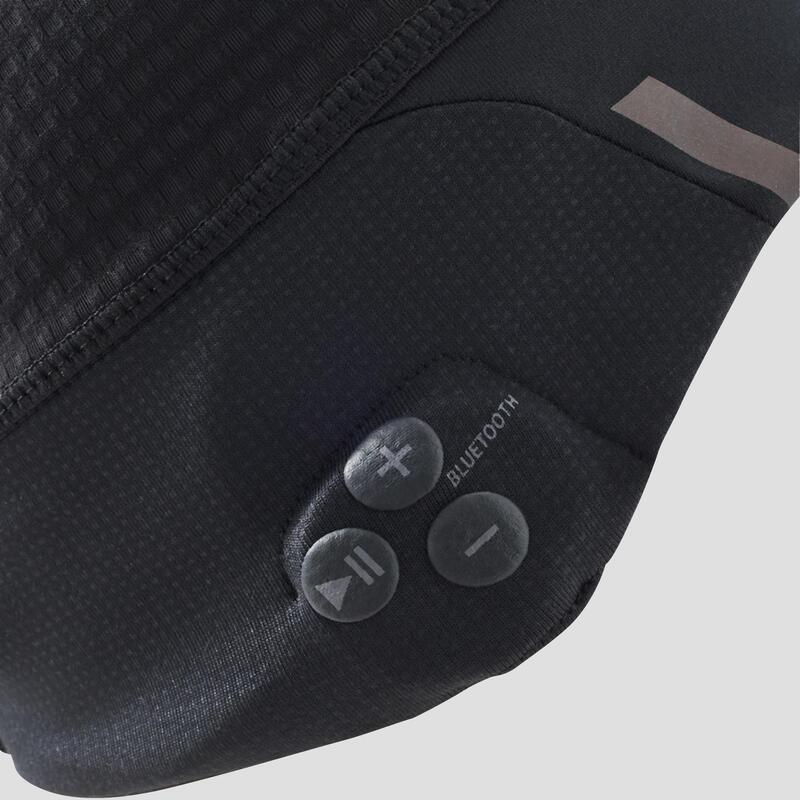 BONNET RUNNING MUSIQUE BLUETOOTH NOIR