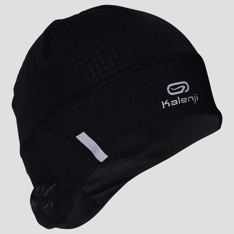 BONNET RUNNING MUSIQUE BLUETOOTH NOIR