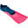 Swimming Fins Trainfins 500 Blue Pink