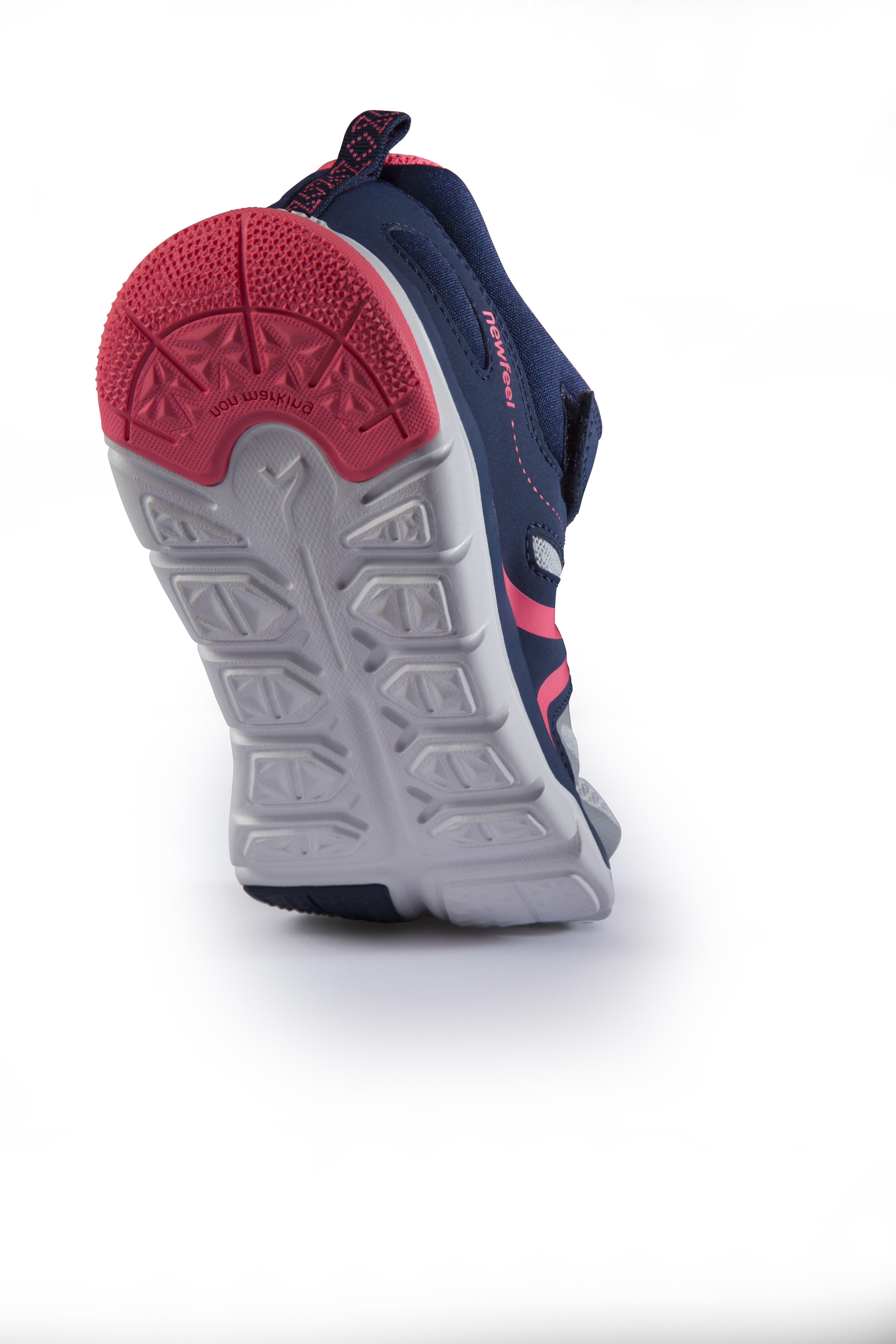 

Kids' Walking Shoes PW 540 - grey/blue/pink, Blue/grey/pink