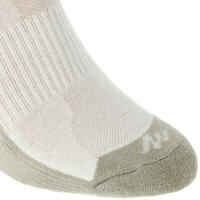 Country walking socks - NH100 High - X2 pairs - beige