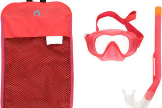 kit mask snorkel snk 520 jr pink