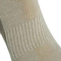 Walking Mid Socks - 2 Pack - Beige