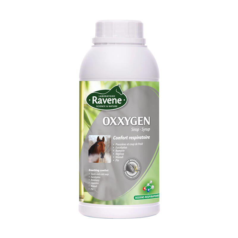 Voedingssupplement ruitersport paard en pony siroop Oxxygen - 500 ml
