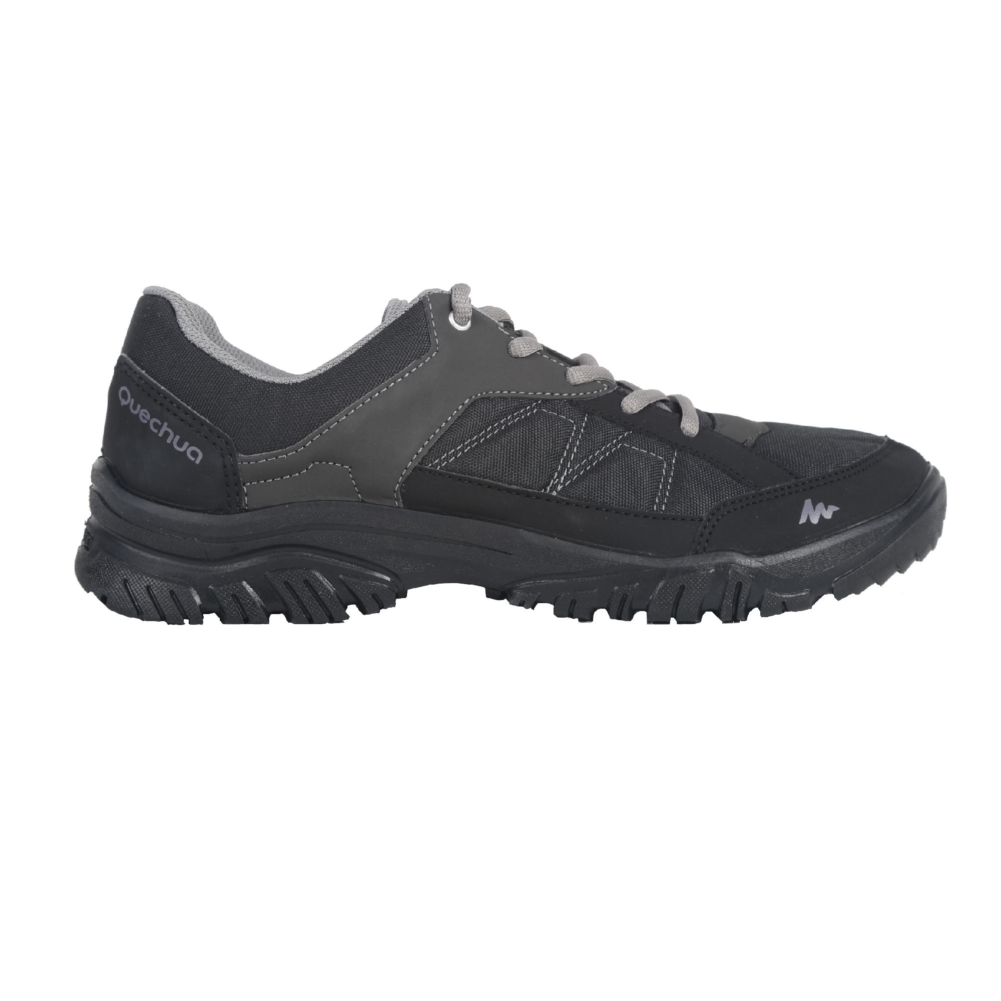 black hiking shoe