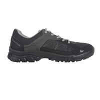 Men's walking shoes - NH100 Black