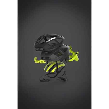 Road Cycling Helmet Aerofit 900 - Black/Yellow