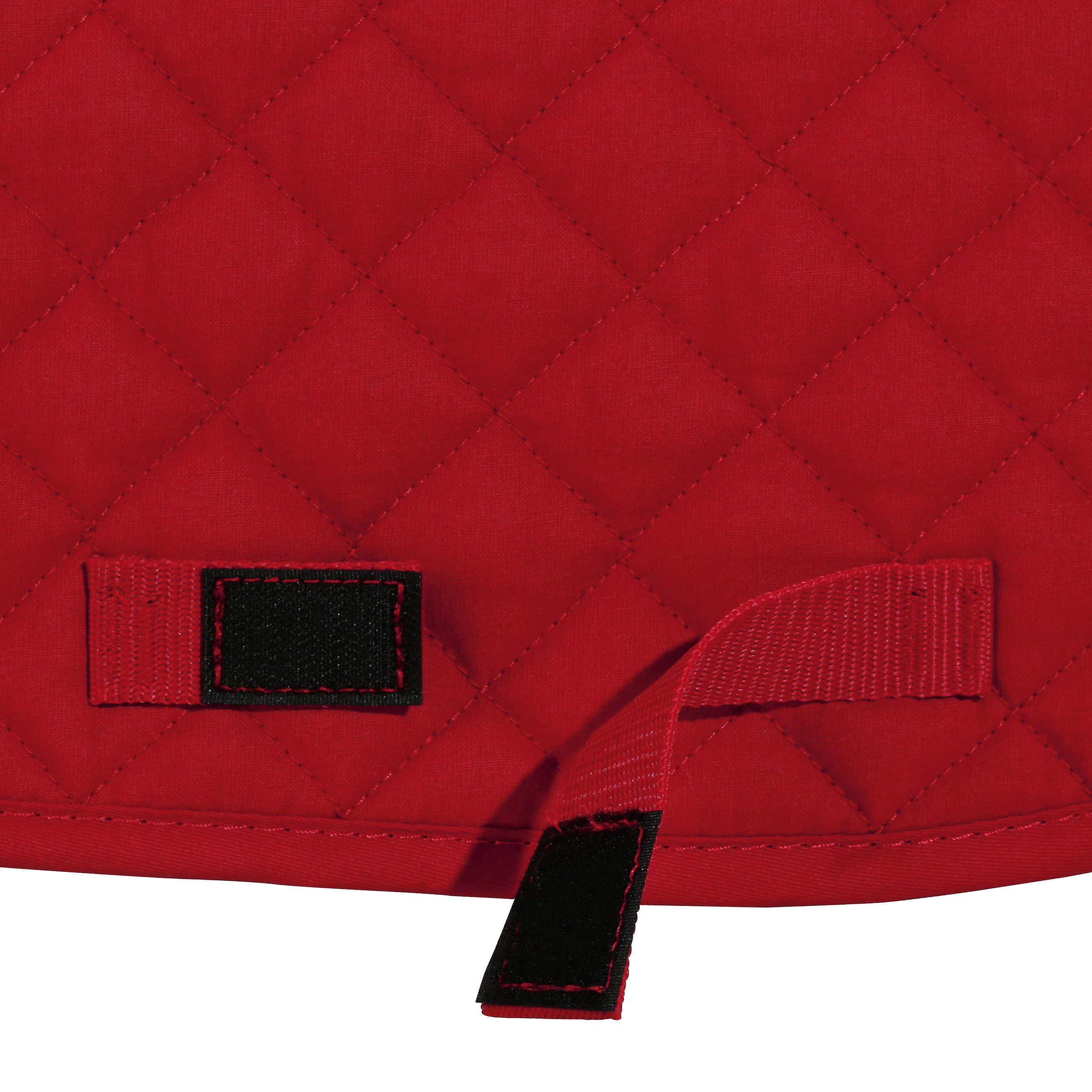 Horse & Pony Saddle Cloth 100 - Garnet Red -  5