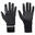 GUANTES DE RUNNING EVOLUTIV TÁCTILES NEGRO MANOPLA adicional integrada 