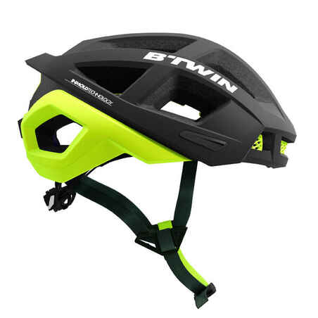 Road Cycling Helmet Aerofit 900 - Black/Yellow