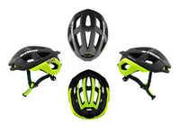 Road Cycling Helmet Aerofit 900 - Black/Yellow