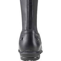 560 Adult Horse Riding Leather Long Boots - Black