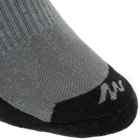 High Walking Socks 2 Pairs - Grey