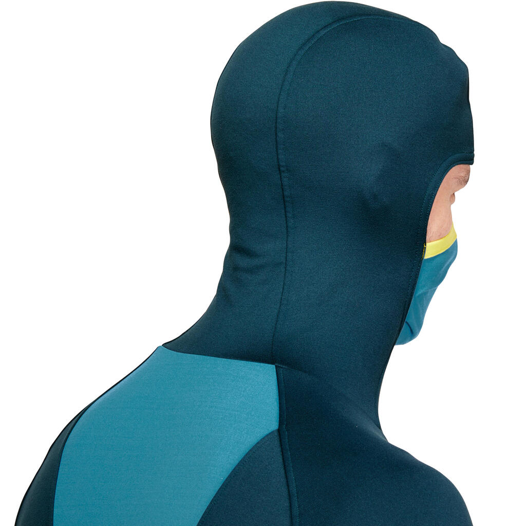 Skiunterwäsche Funktionsshirt Freshwarm Neck Herren blau