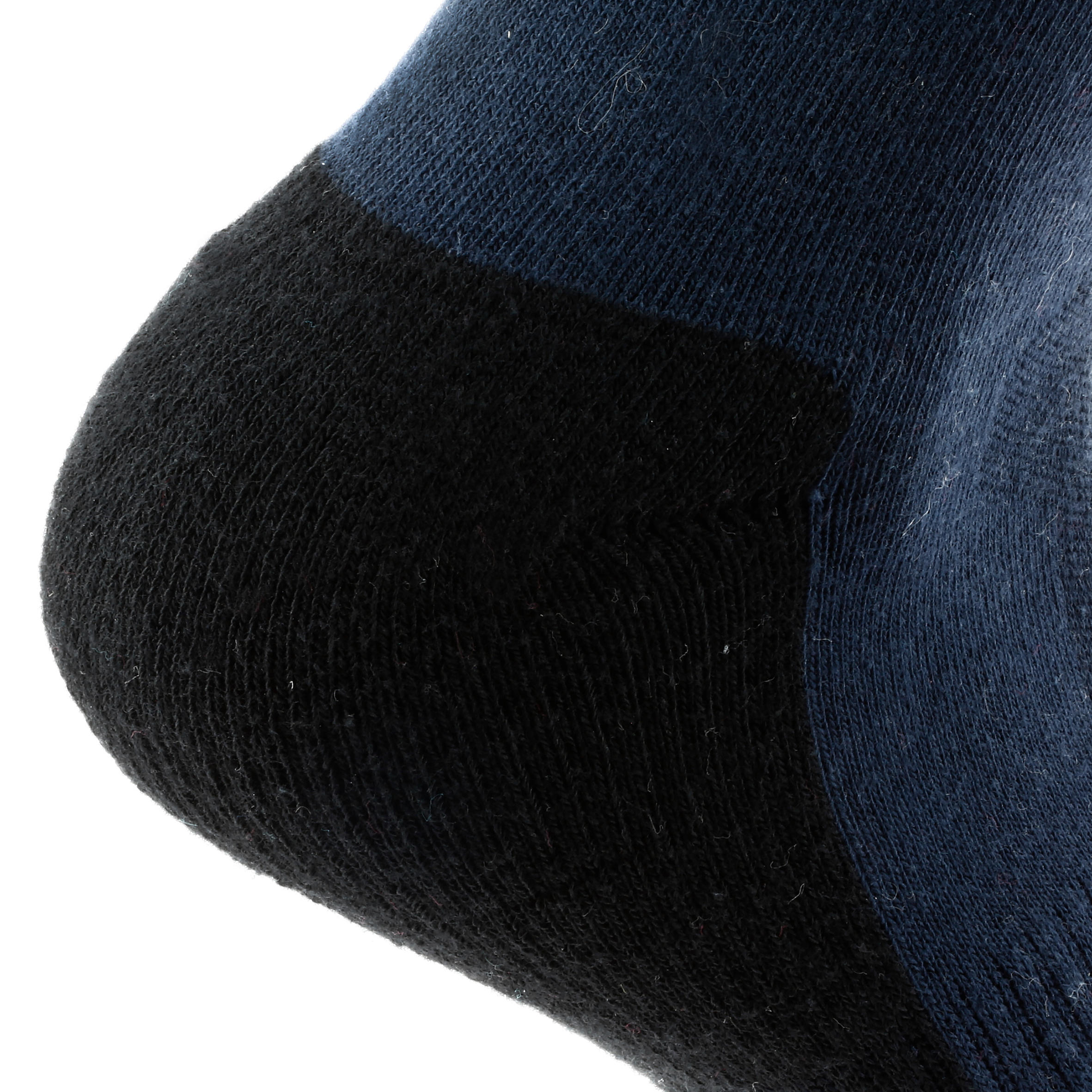 

Country walking socks NH 100 Mid X2 pairs - Navy -  By QUECHUA | Decathlon, Blue
