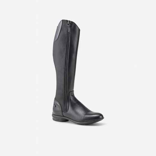 
      BOTTES CUIR SECOND CHOIX ÉQUITATION ADULTE LB 560 NOIRES
  