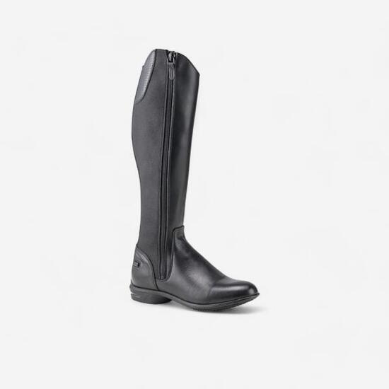 Seconde vie - BOTTES CUIR SECOND CHOIX ÉQUITATION ADULTE LB 560 NOIRES