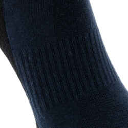 Country walking socks NH 100 Mid X2 pairs - Navy