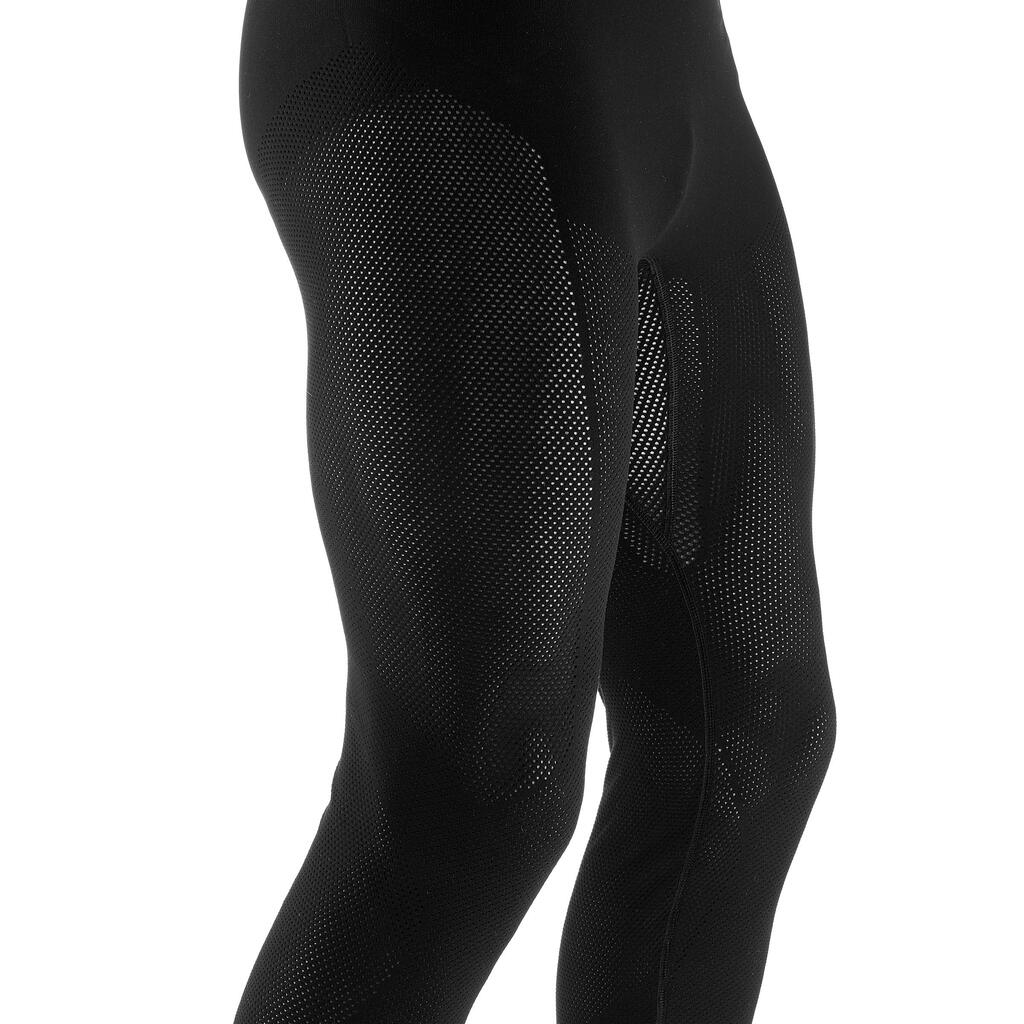 Men's cross-country skiing base layer black