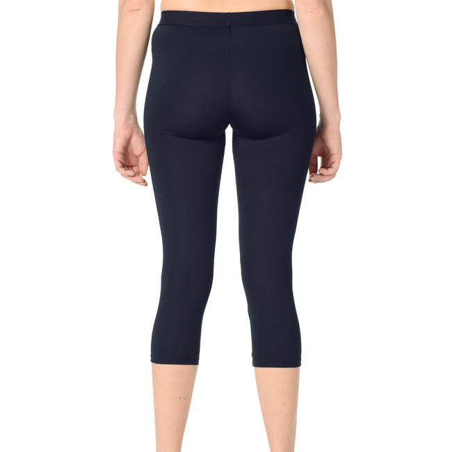 Women's Basketball 3/4 Leggings Black