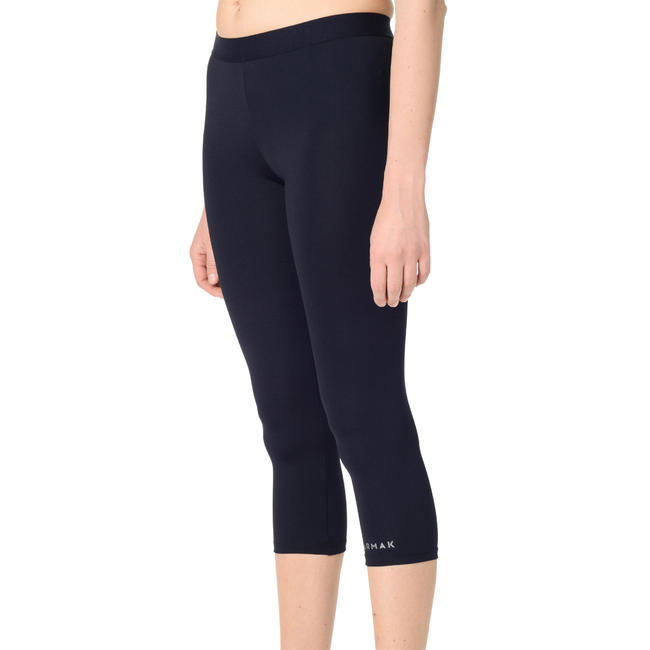 Women's Basketball 3/4 Leggings Black