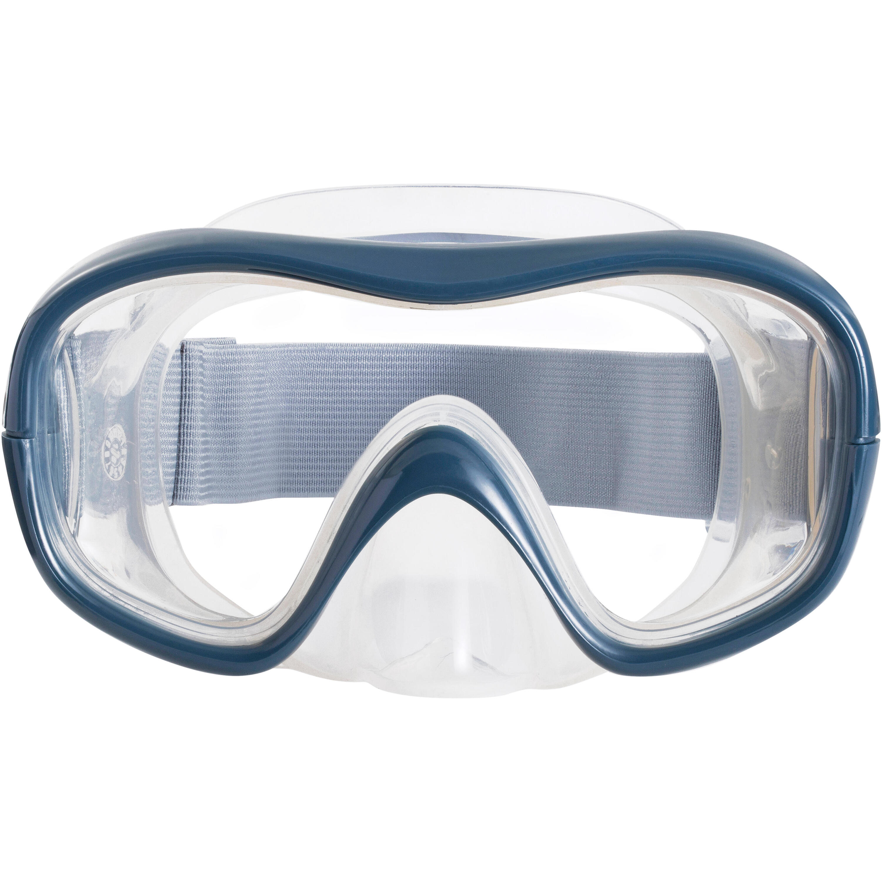 Adult and kids' diving snorkelling Mask and Snorkel kit SNK 500 - grey 4/18