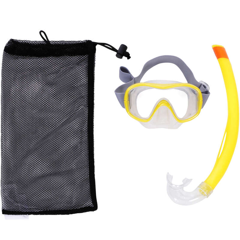 Maschera Da Sub Con Boccaglio - Occhiali Da Nuoto In Vetro Temperato, Antiappannante E Antiperdita - Foto 10