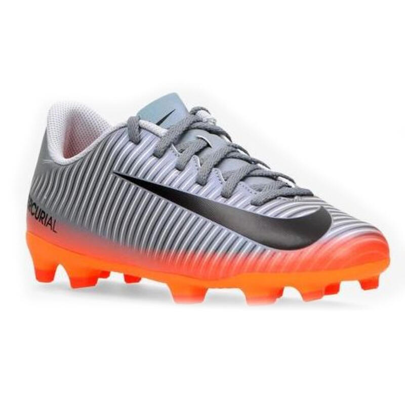 Ghete Fotbal Mercurial Vortex CR7 FG Negru Copii