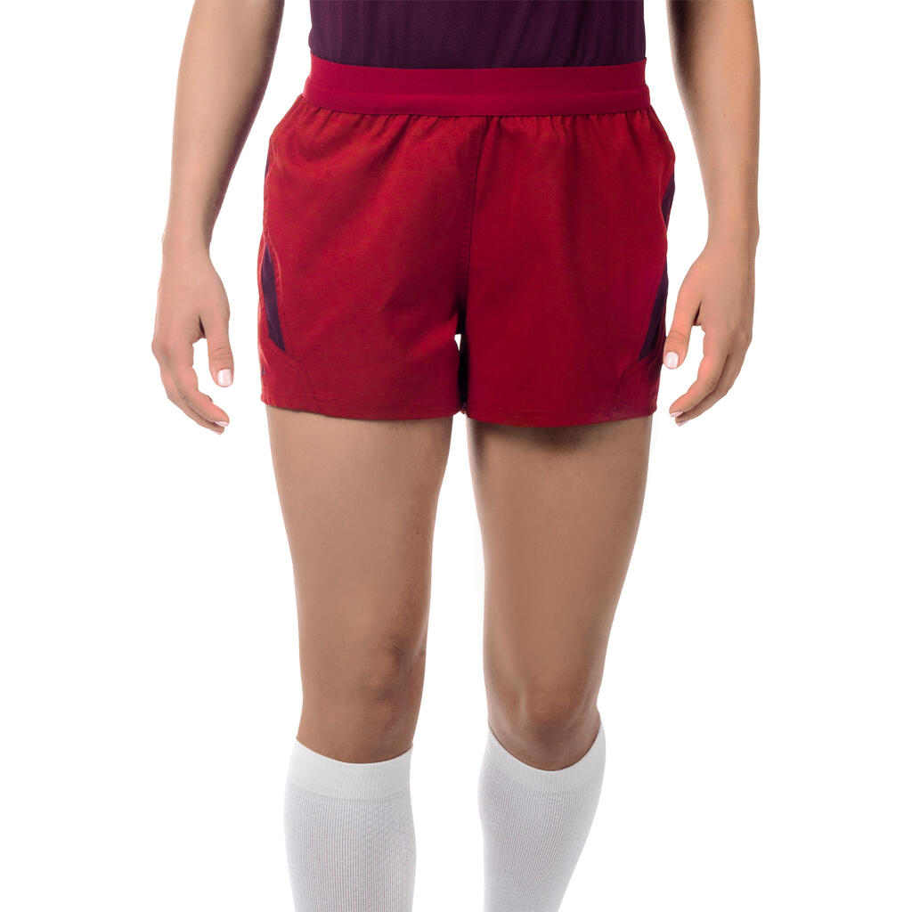 SHORT DE RUGBY MUJER FH500 BURDEO