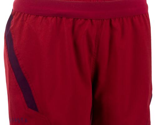 short rugby fh 500 femme bordeaux prune