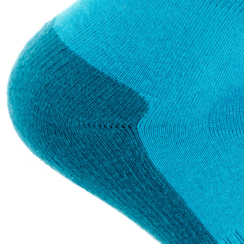 Chaussettes randonnée nature NH100 Mid bleue X 2 paires