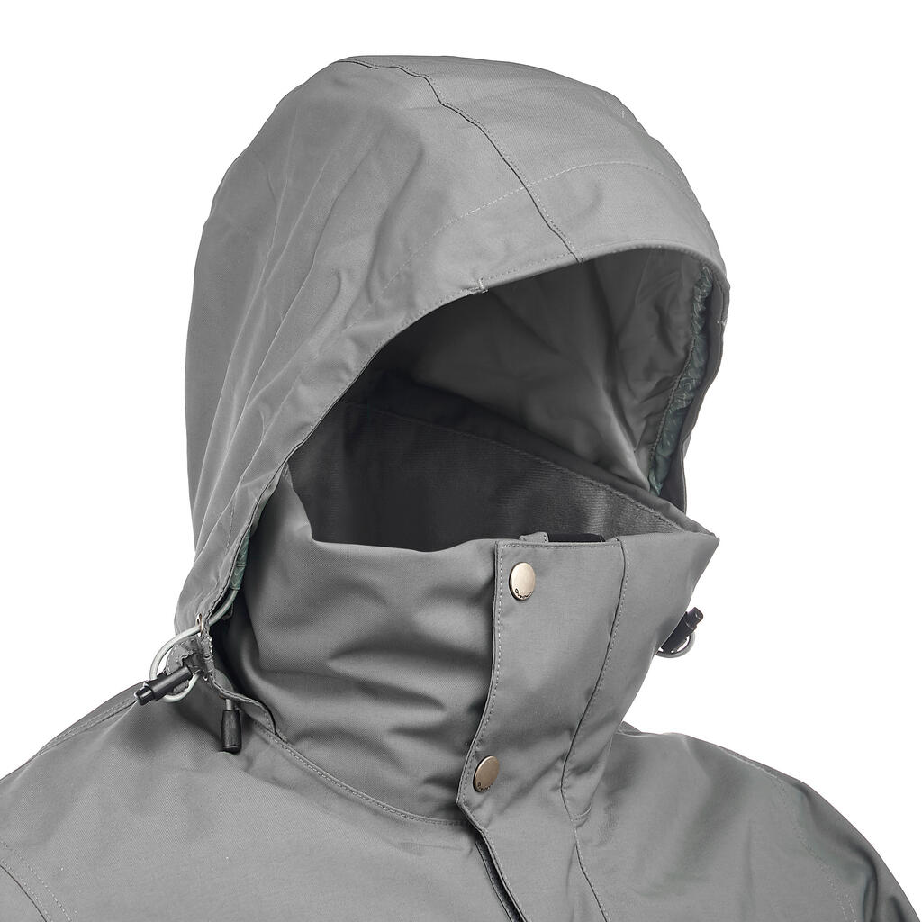 3-in-1-Jacke RainWarm 100 Herren grau