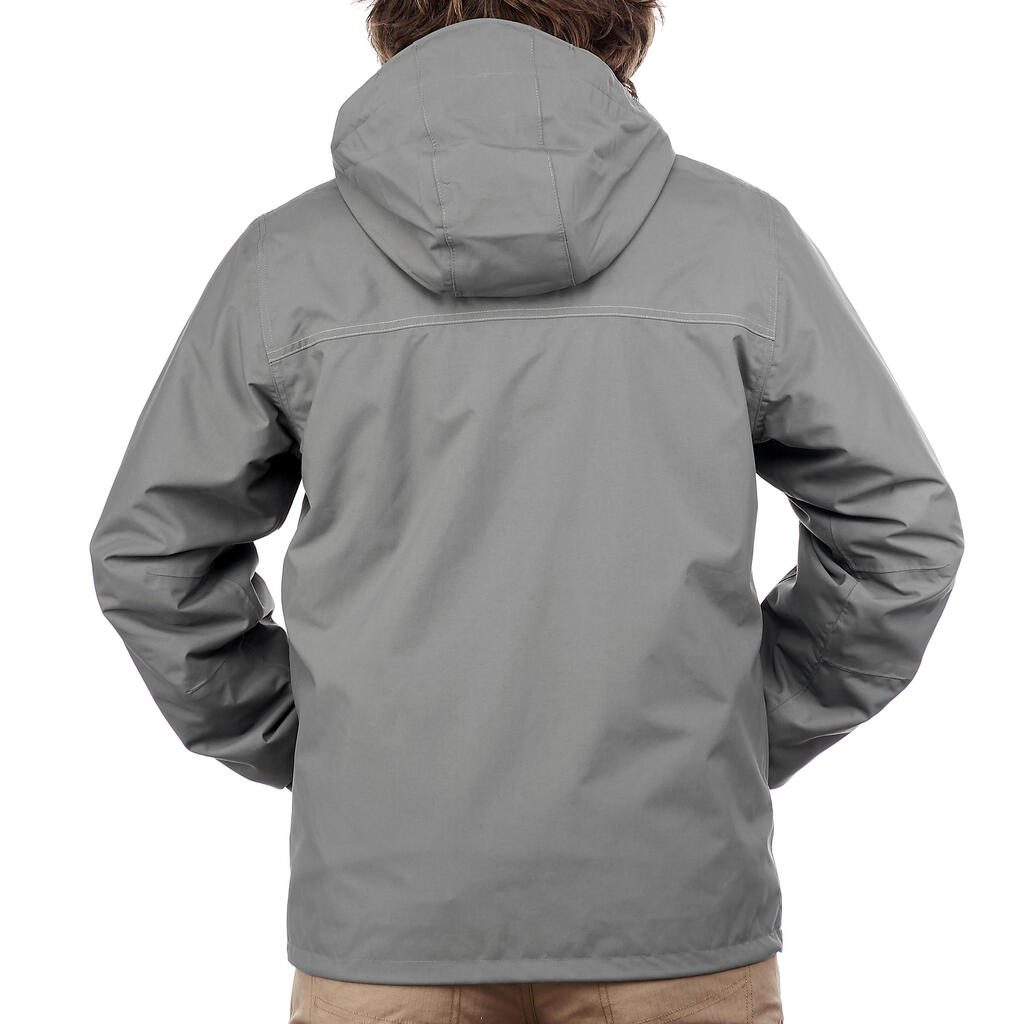 3-in-1-Jacke RainWarm 100 Herren grau