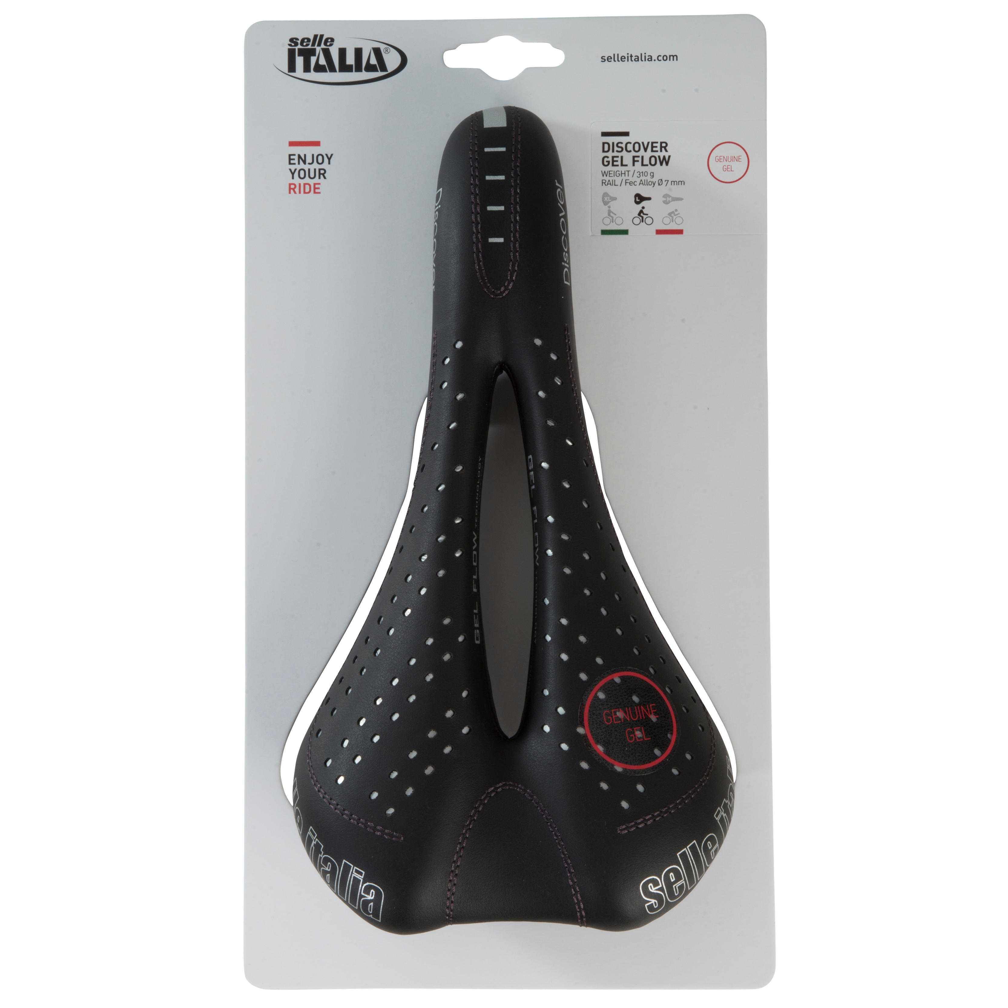 Discover Gel Flow Saddle - Decathlon